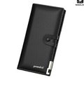 Faux Leather Mobile Long Wallet