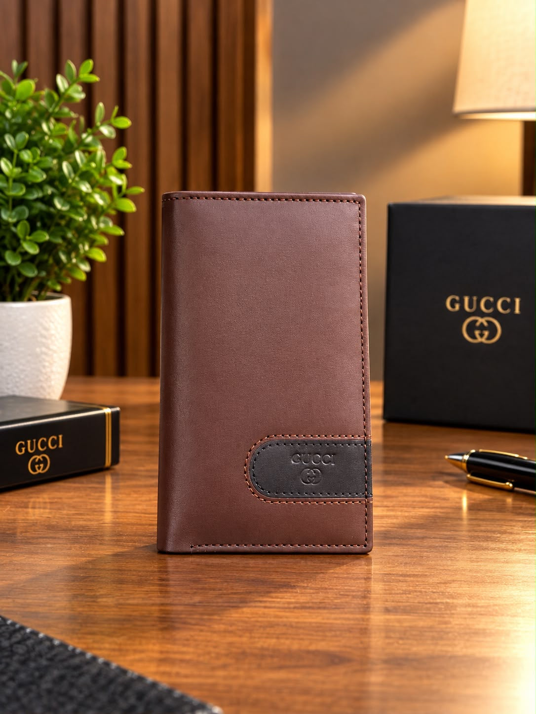 Mini Long Leather Wallet
